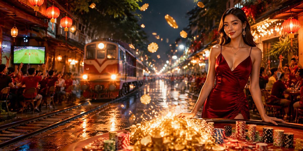 Người dùng tại Hà Nội sử dụng điện thoại để đặt cược và kiểm tra giao dịch thanh toán