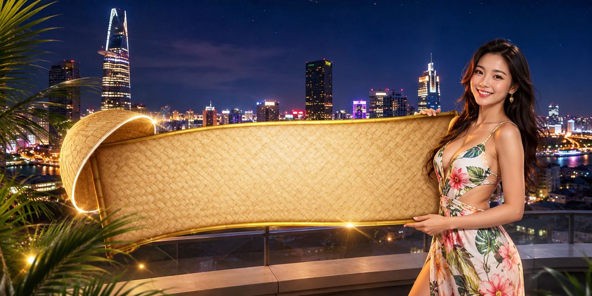 Người dùng tại TP.HCM với nón lá nhận thưởng VIP và chơi casino trên di động